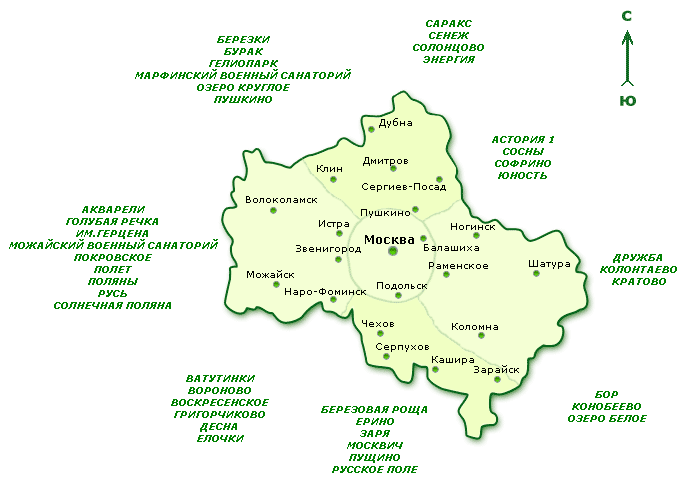 Подмосковье Подмосковье